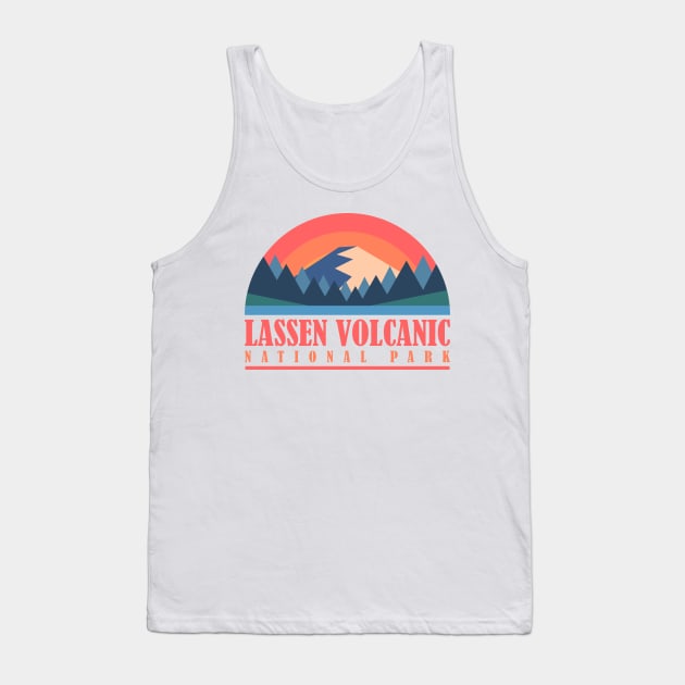 Lassen Volcanic National Park Tank Top by Sachpica